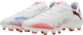 Puma Future 8 Play FG/AG Football Boots Junior - Puma White/Red