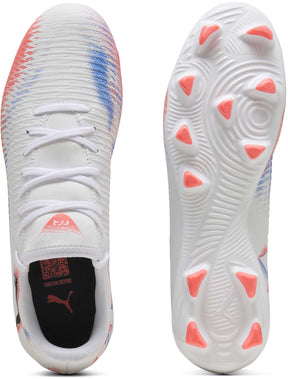 Puma Future 8 Play FG/AG Football Boots Junior - Puma White/Red