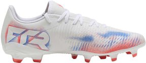 Puma Future 8 Play FG/AG Football Boots Junior - Puma White/Red