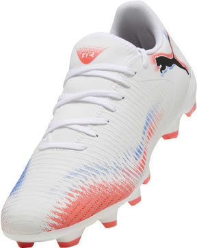 Puma Future 8 Play FG/AG Football Boots Junior - Puma White/Red