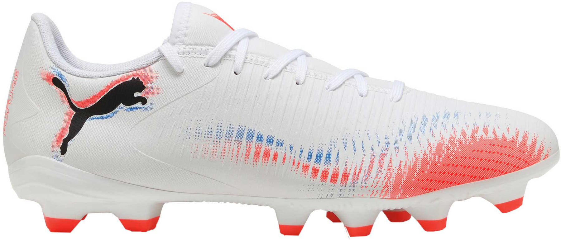 Puma Future 8 Play FG/AG Football Boots Junior - Puma White/Red