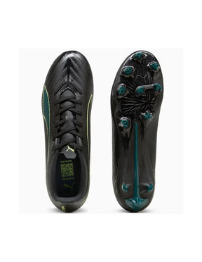 Puma Ultra 6 Play FG/AG Football Boots Unisex - Puma Black/Green