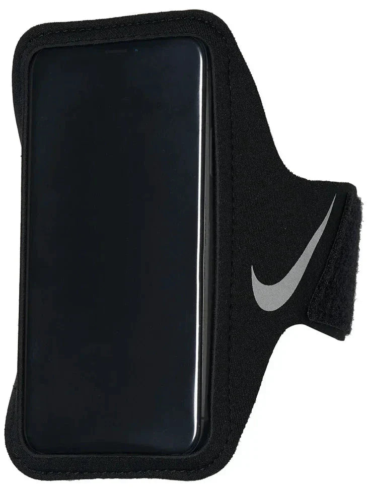 Nike Lean Arm Band RN.65 Black Black Silver One Size Accessories Nike