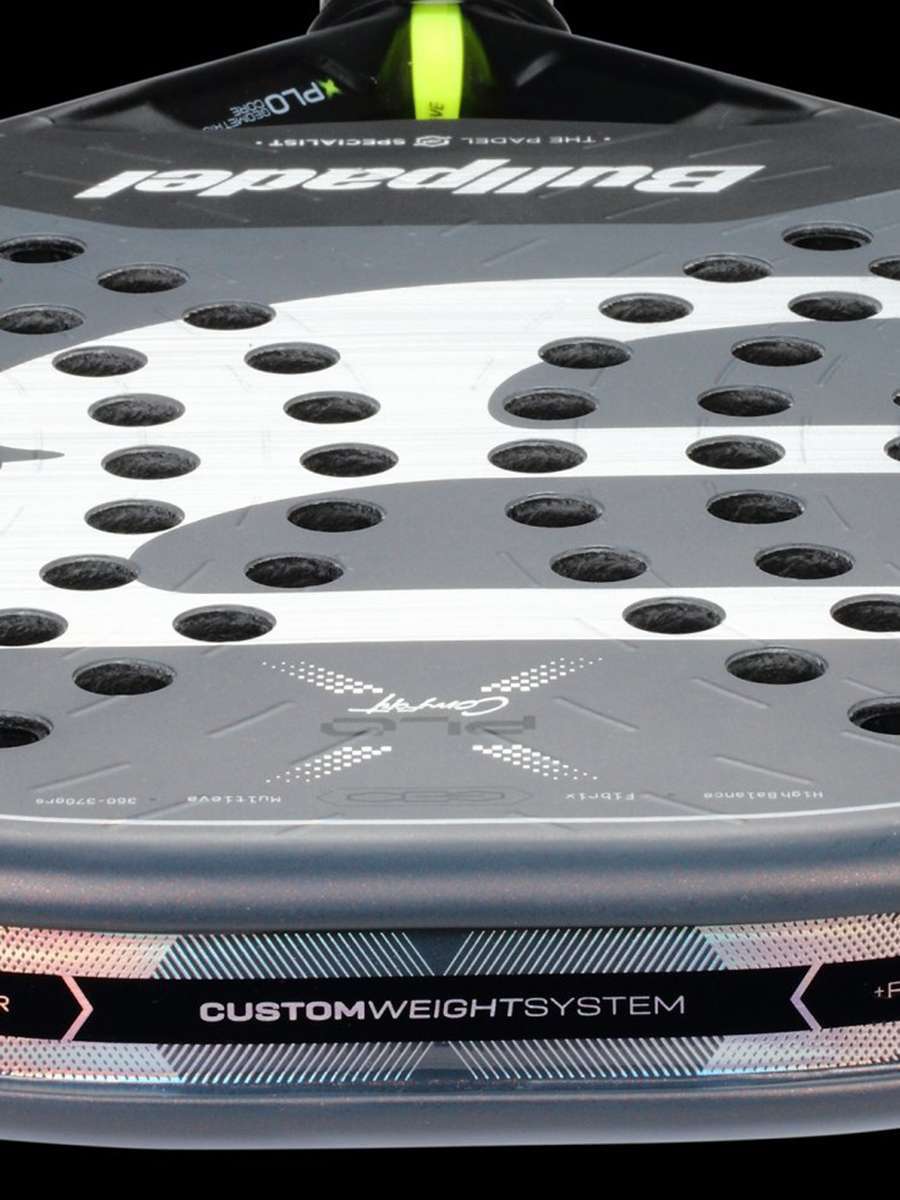 Bullpadel Xplo Comfort 2026 Padel Racket - Grey Padel BullPadel