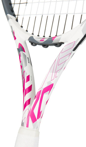 Babolat Evo Aero Lite 100in² Tennis Racket 260g - Strung - Pink