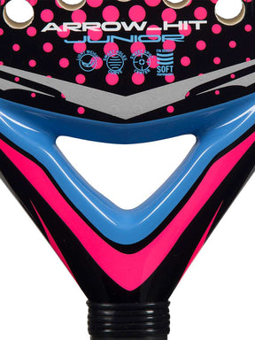Adidas Arrow Hit Junior 2026 Padel Racket - White/Pink Padel Adidas
