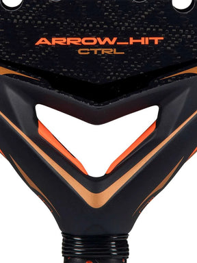 Adidas Arrow Hit Ctrl 2026 Padel Racket - Black/Orange Padel Adidas