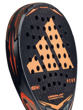 Adidas Arrow Hit Carbon Ctrl 2026 Padel Racket - Anthracite/Orange Padel Adidas