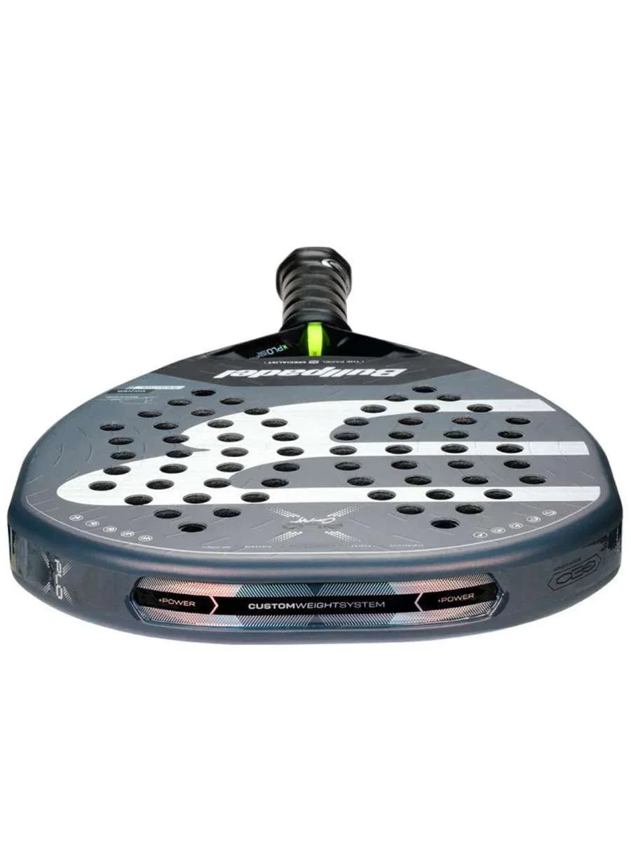 Bullpadel Xplo Comfort 2026 Padel Racket - Grey Padel BullPadel