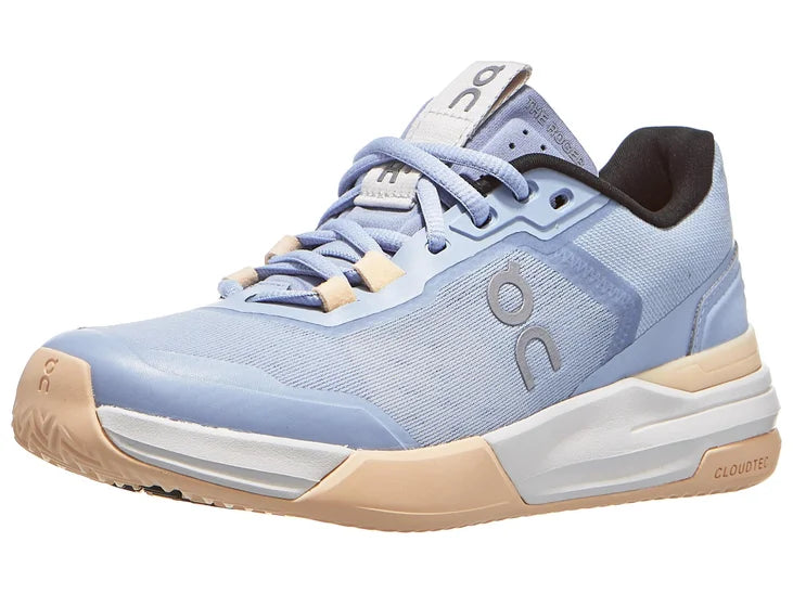 On The Roger Advantage Pro Clay Shoe Women - Chambray/Blonde
