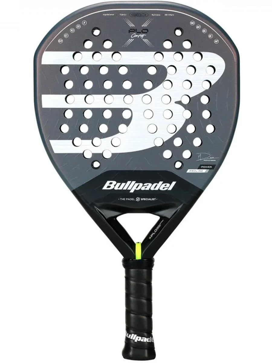 Bullpadel Xplo Comfort 2026 Padel Racket - Grey Padel BullPadel