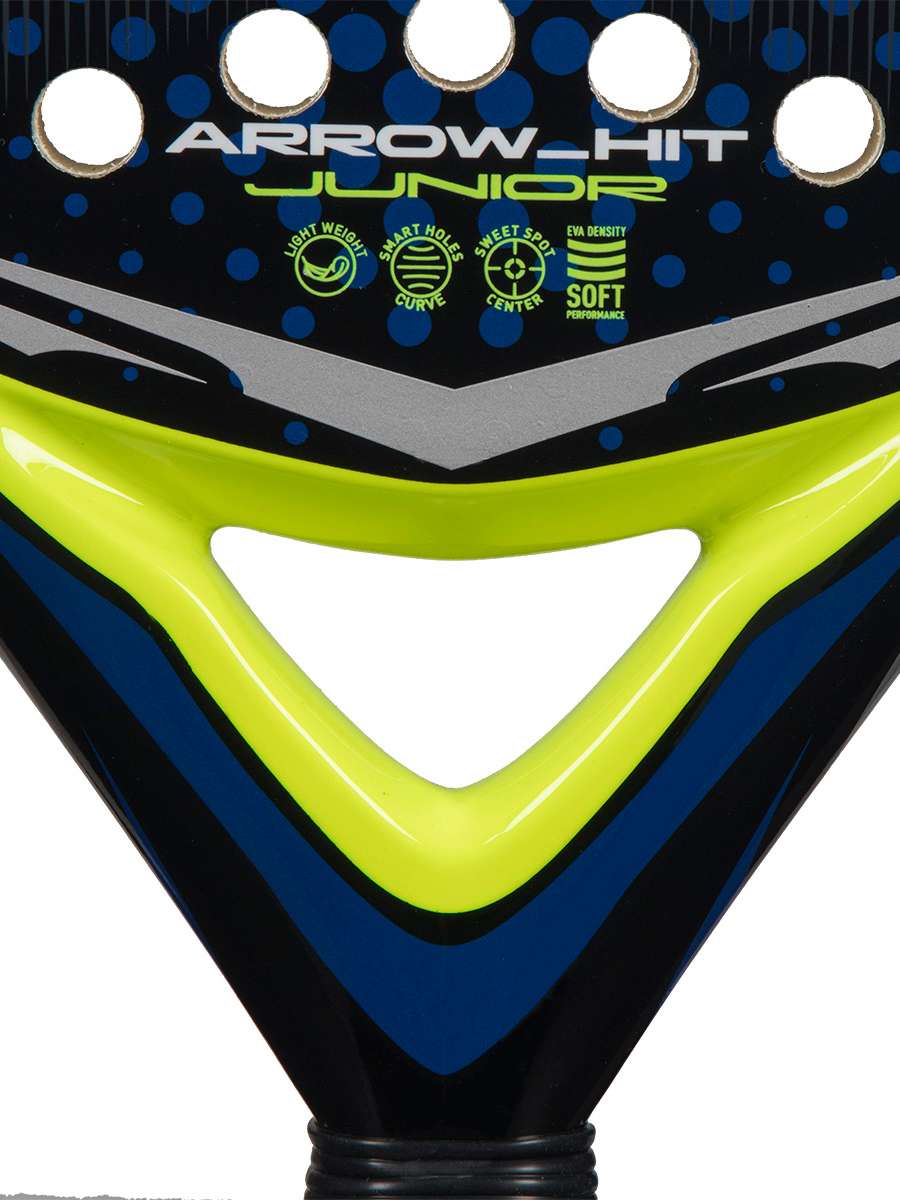 Adidas Arrow Hit Junior 2026 Padel Racket - White/Blue Padel Adidas