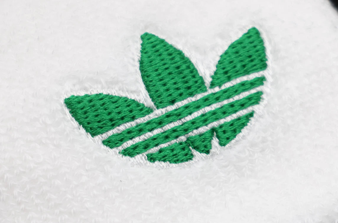Adidas Originals Large Wristbands – White Green