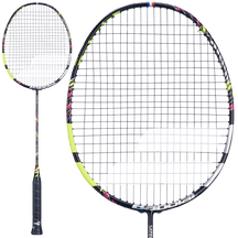 Babolat Satelite Power Badminton Racket Strung - Black/Yellow