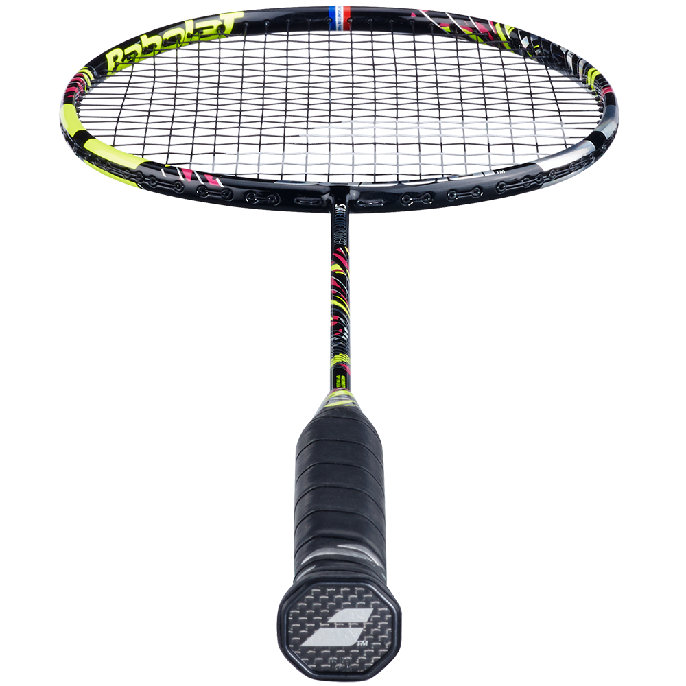 Babolat Satelite Power Badminton Racket Strung - Black/Yellow