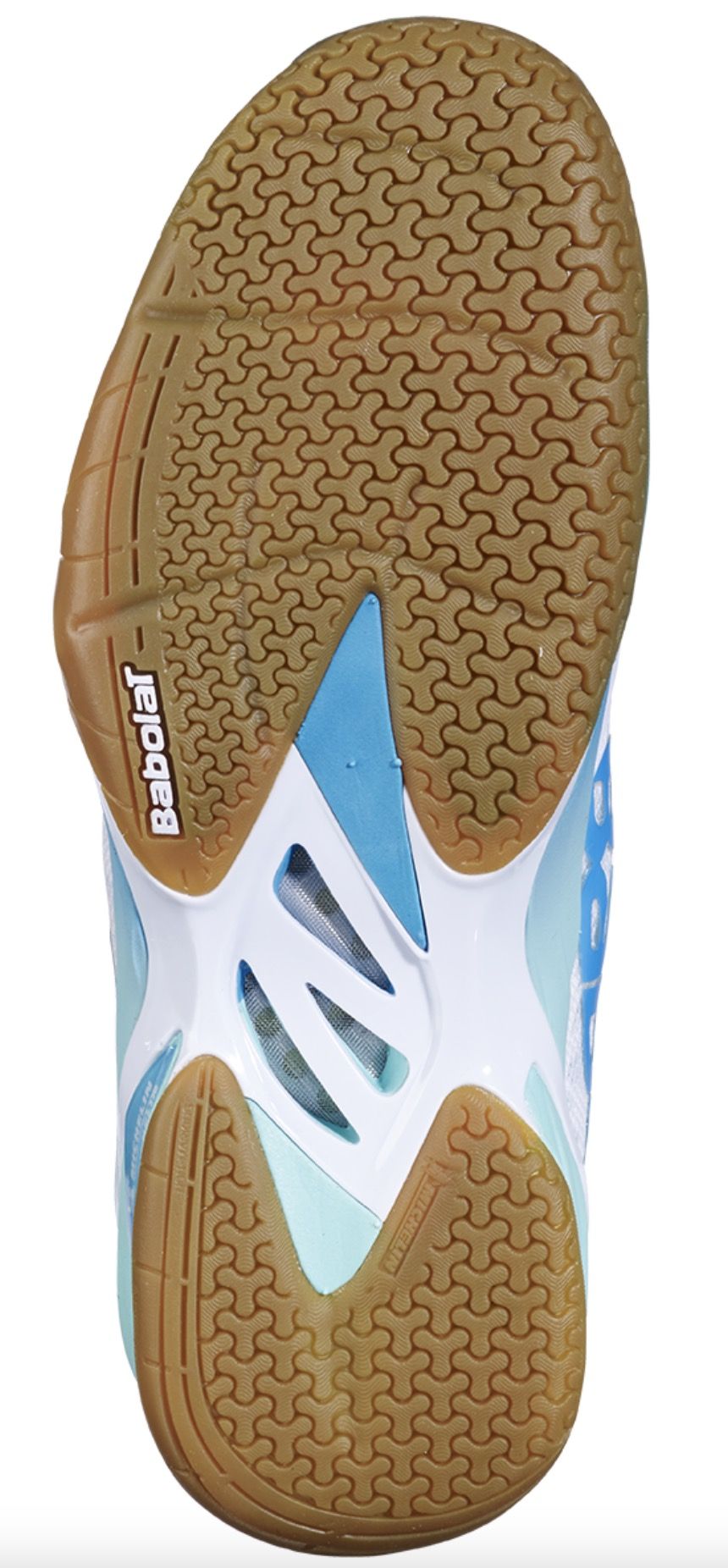 Babolat Shadow 4 Badminton Shoe Women - White/Blue