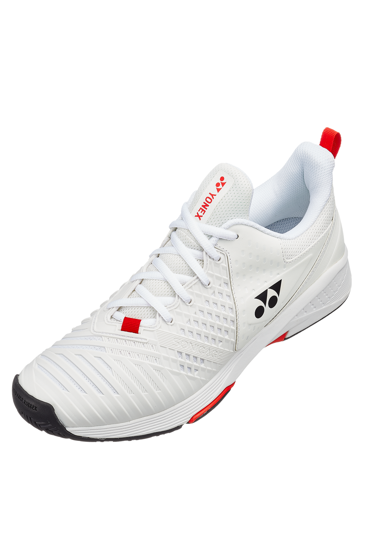 Yonex Sonicage 3 男式白色/红色网球鞋