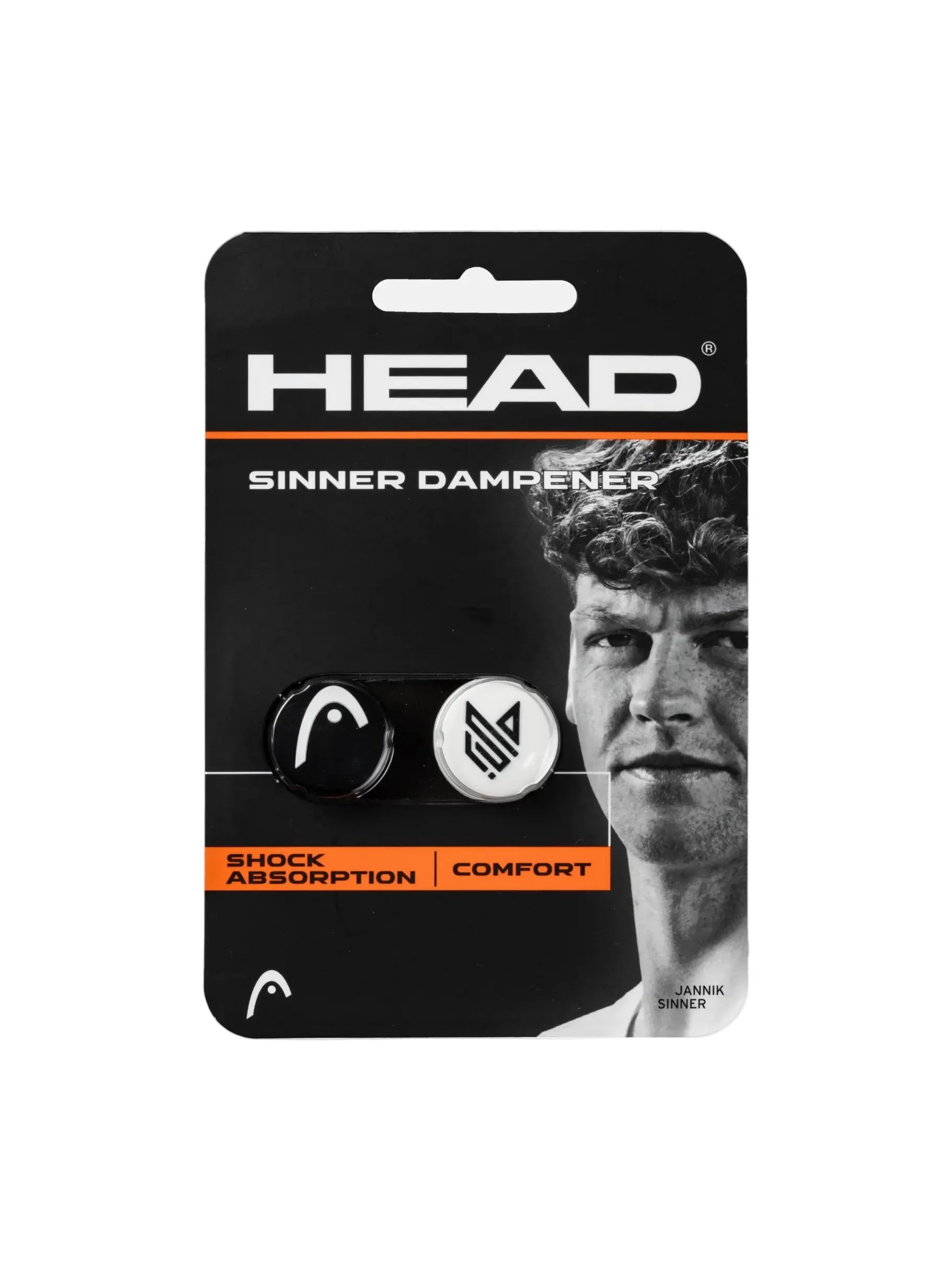 Head Sinner Tennis Dampener - Black/White White Black One Size Accessories Head