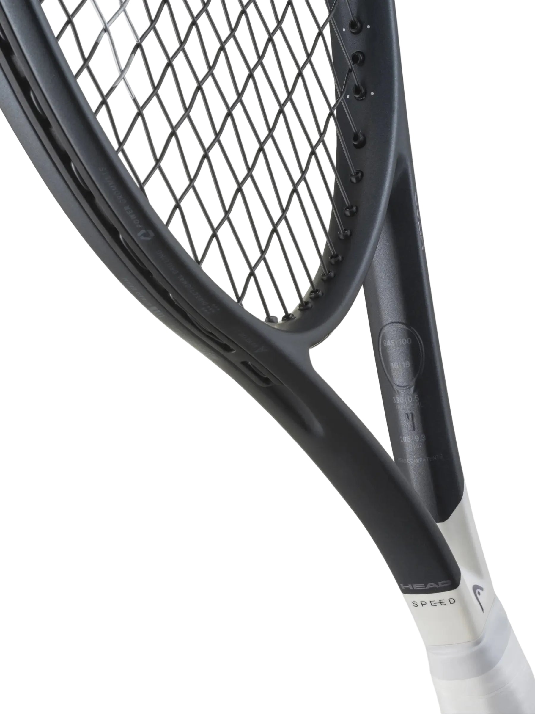 Demo Head Speed MP UL 2026 Tennis Racquet Strung - Black/White Demo Tennis Head