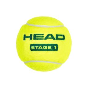 Head T.I.P Green Stage 1 Tennis Ball (3 ball tube) Tennis Balls Head