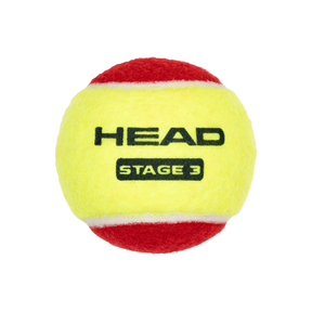 Head T.I.P Red Stage 3 Tennis Ball (3 ball tube) Tennis Balls Head