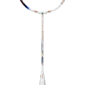 Hundred T-Fusion 500 Control 4U Badminton Racket - White/Navy
