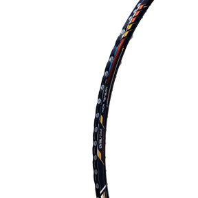 Hundred T-Fusion 500 Control 4U Badminton Racket - White/Navy