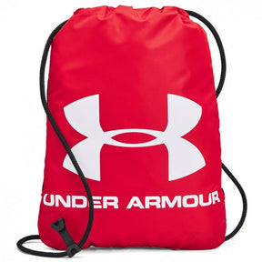 UA Ozsee Sackpack 1240539 Red White Backpack Under Armour