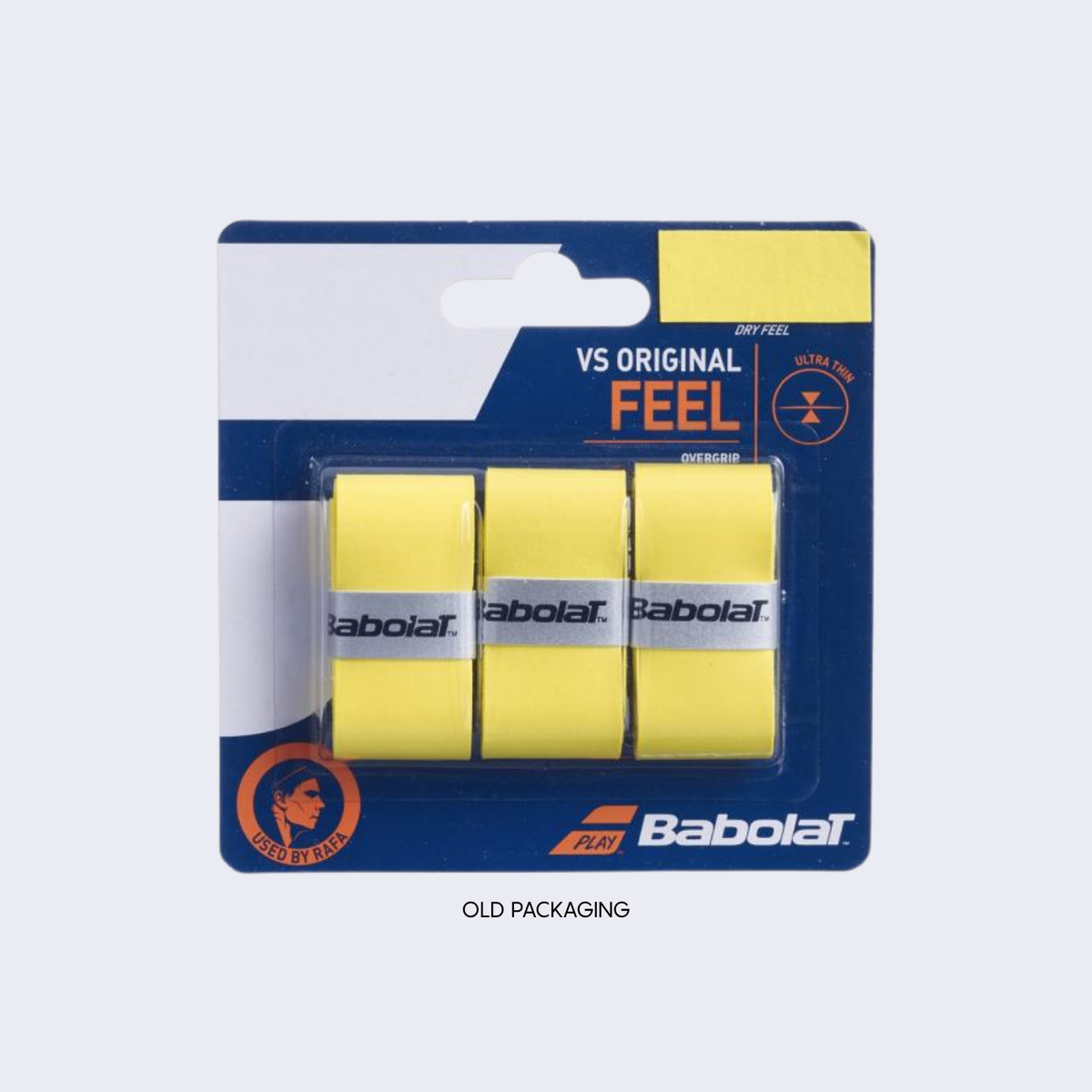 Babolat VS Original Overgrips (3 Pcs) Yellow 3 Pieces Clearance Babolat
