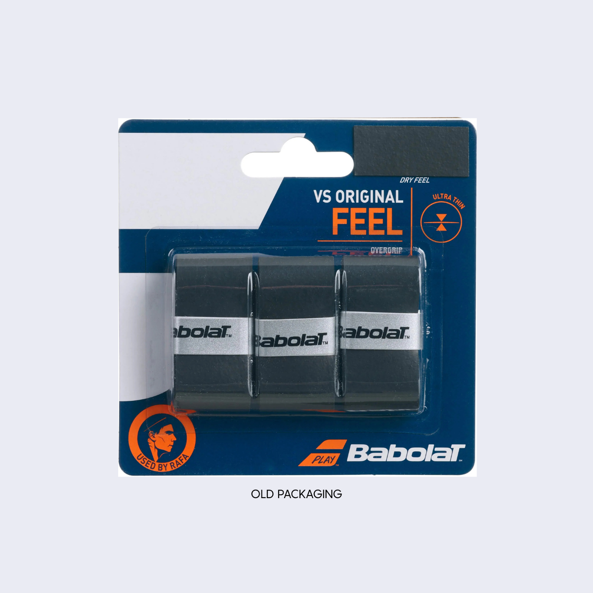 Babolat VS Original Overgrips (3 Pcs) Black 3 Pieces Clearance Babolat