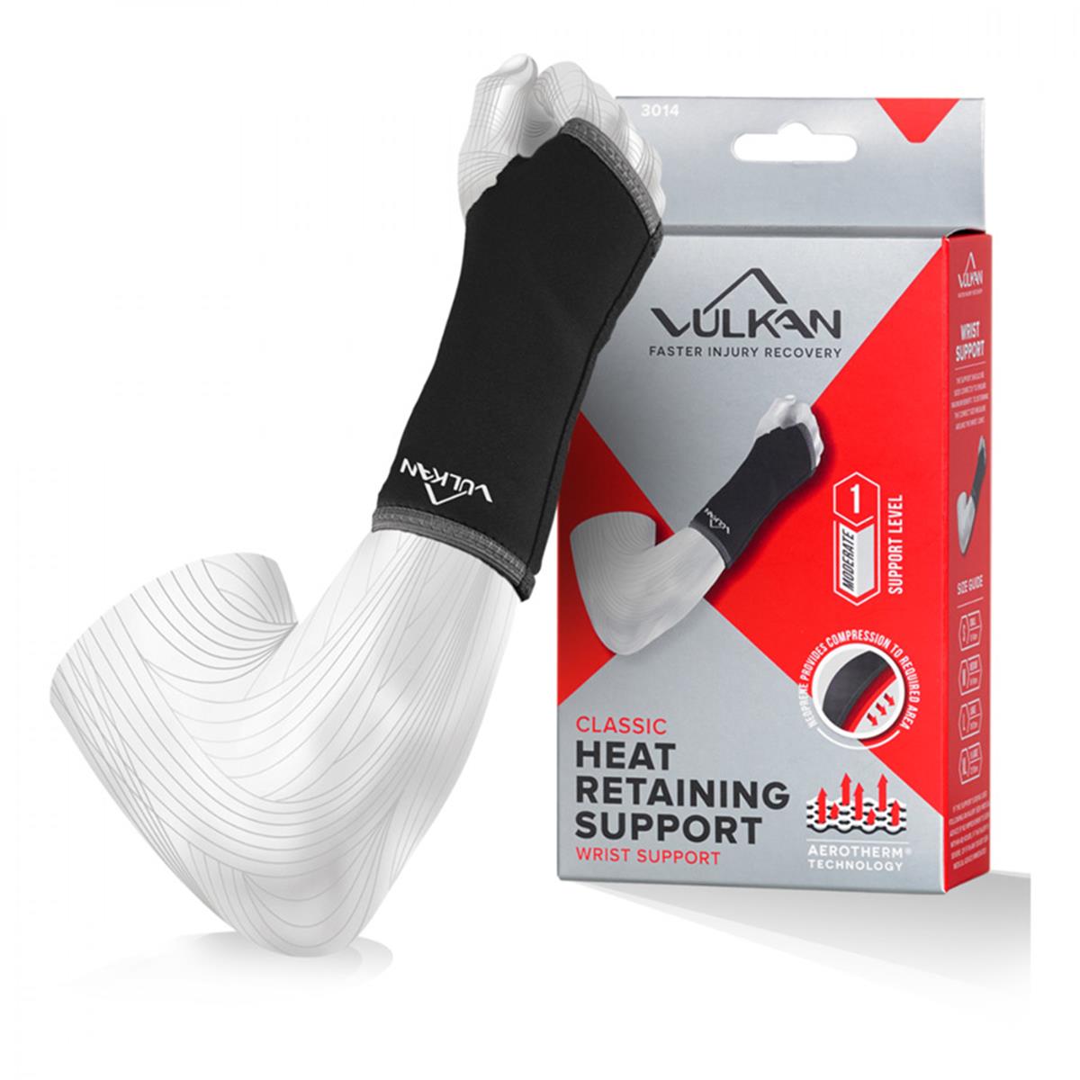 Vulkan Classi Wrist Support XL - Black