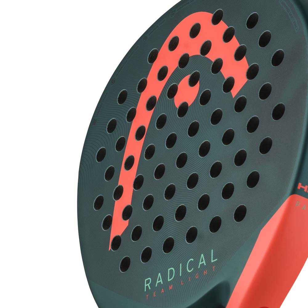 Head Radical Team Light 2026 Padel Racquet - Black/Fluo Orange