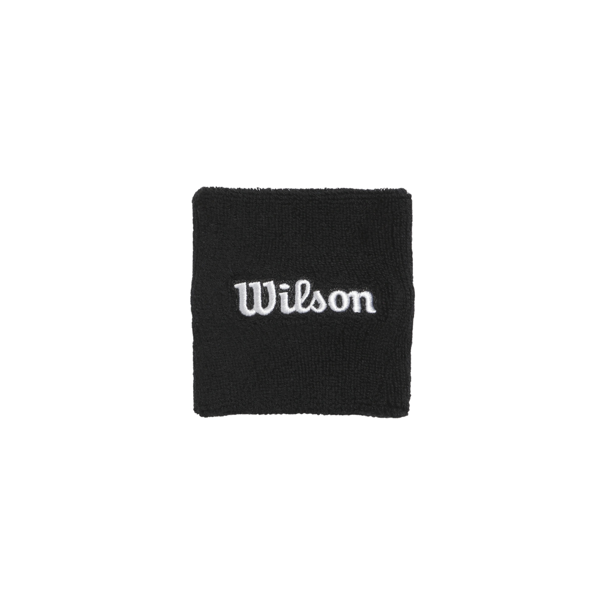 Wilson Terry Logo Wristband (2 Pack) - White Black One Size Accessories Wilson