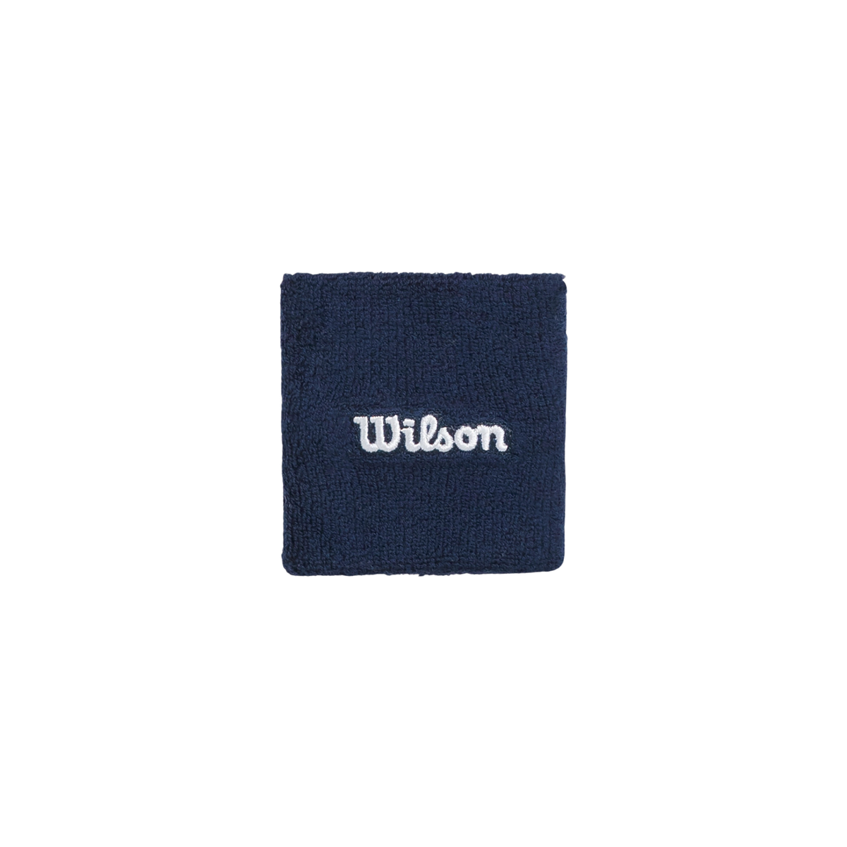 Wilson Terry Logo Wristband (2 Pack) - White Classic Navy One Size Accessories Wilson