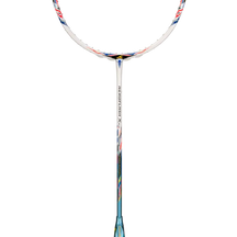 Hundred Aeroflash X Attack 4U Badminton Racket - White/Blue/Black