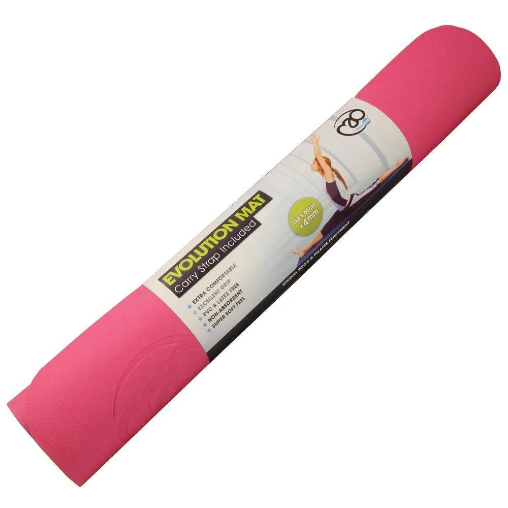 Fitness Mad Evolution Yoga Mat 4mm - Multicolor