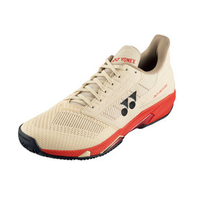 Yonex Power Cushion AD-ACCEL Tennis Shoes Men (Sand Beige) SHTAAMA 2025 Tennis Shoes Yonex