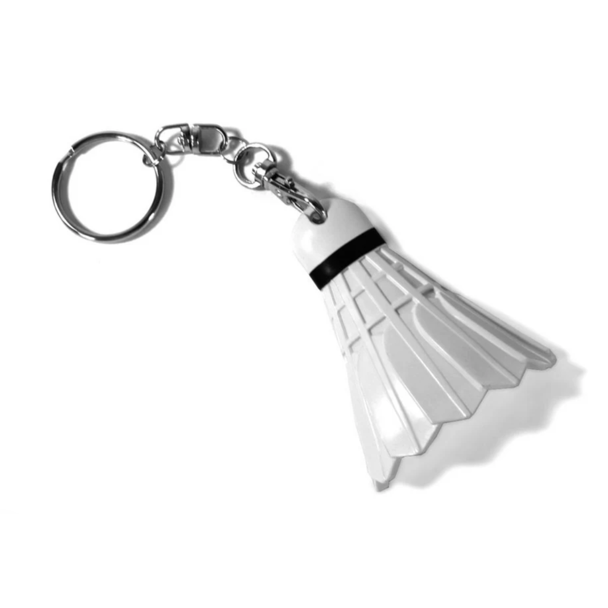 YONEX AC0001AE YAE Shuttlecock Keychain With Tag WHITE OS Novelty Yonex