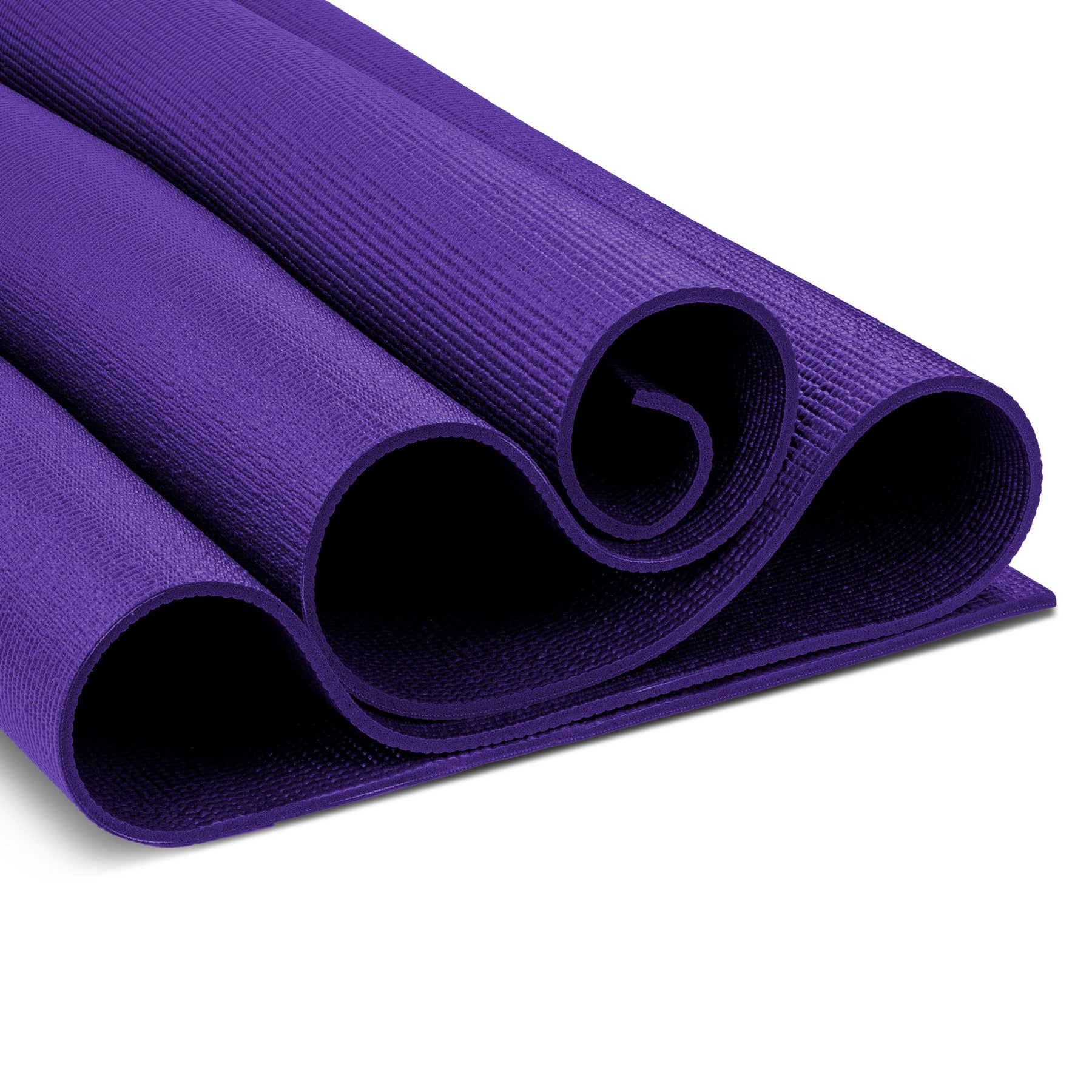 Fitness Mad Warrior II Plus Yoga Mat 6mm - Purple