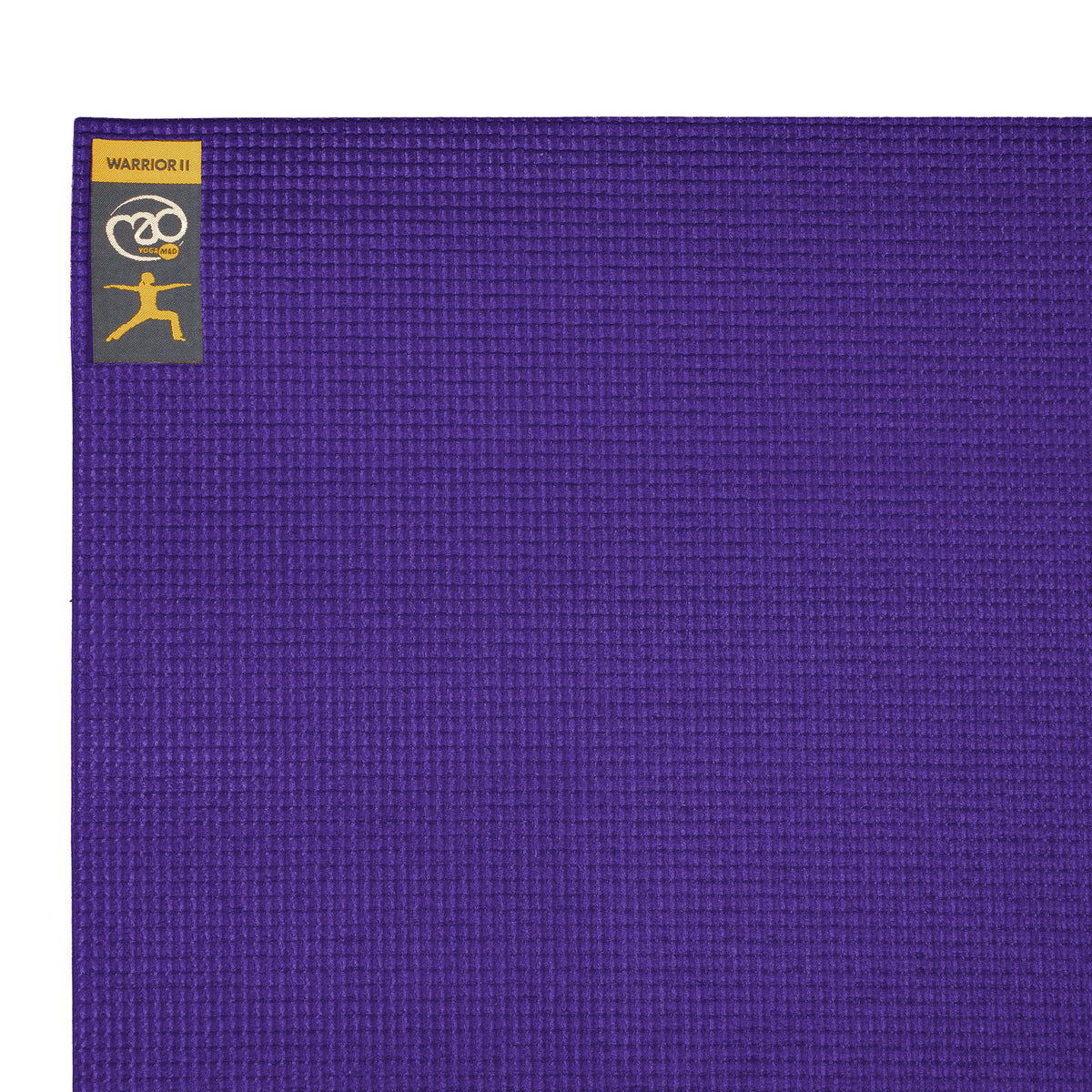 Fitness Mad Warrior II Plus Yoga Mat 6mm - Purple