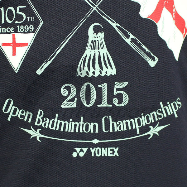 Yonex All England 2015 男士 T 恤（海军蓝）
