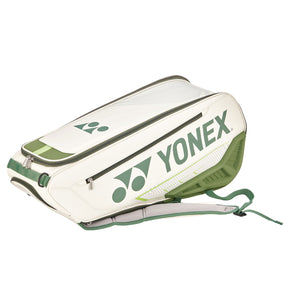 Yonex BA02326EX Expert Racquet Bag (6pcs) White/Moss Green