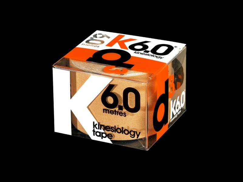 D3 Kinesiology Tape K6.0 50mm x 6m BEIGE