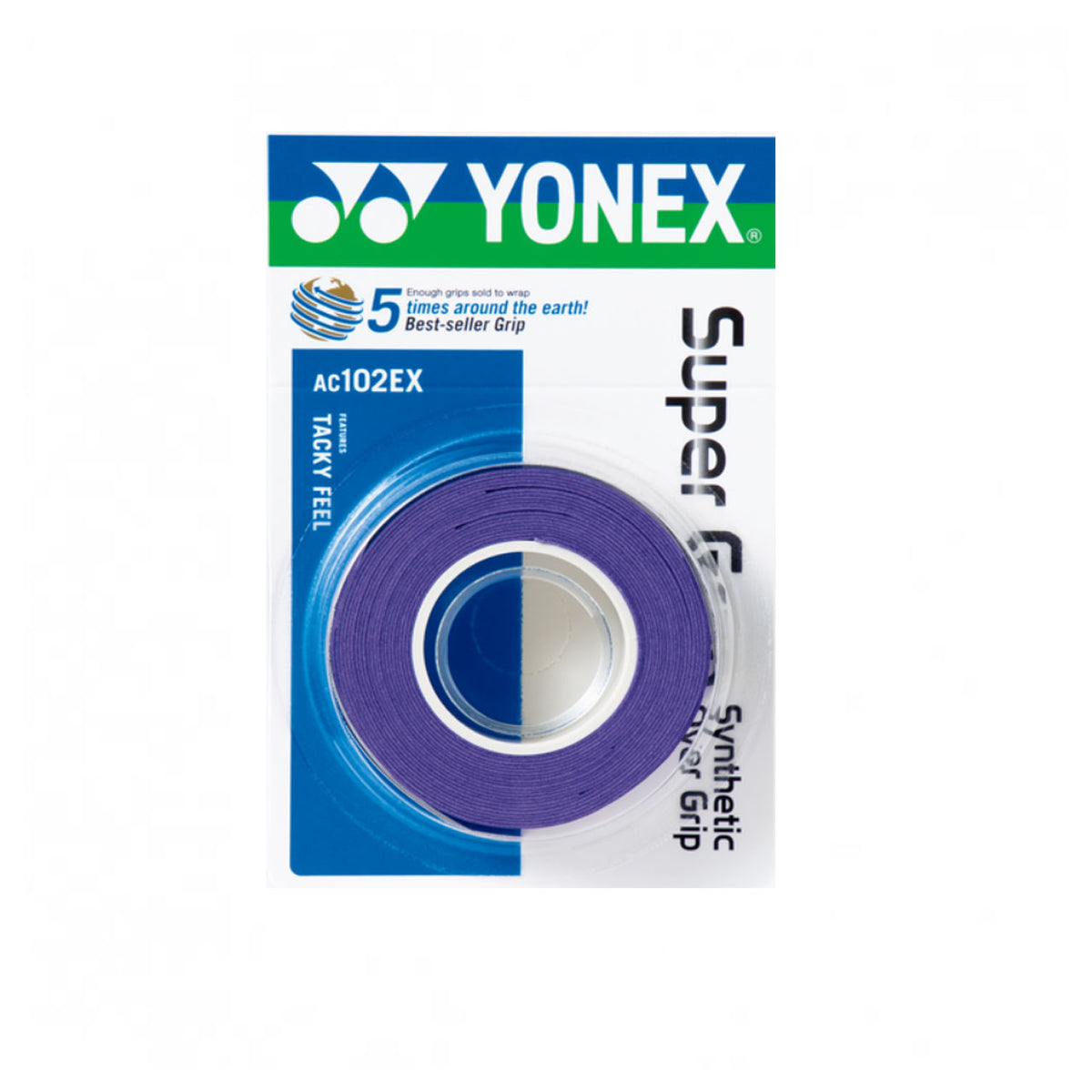 Yonex Super Grap AC102EX (3 Pack) Various Colours