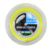Yonex BG66 Ultimax Badminton String (200m Reel) Yellow Yellow 200m Reel String (Reel) Yonex