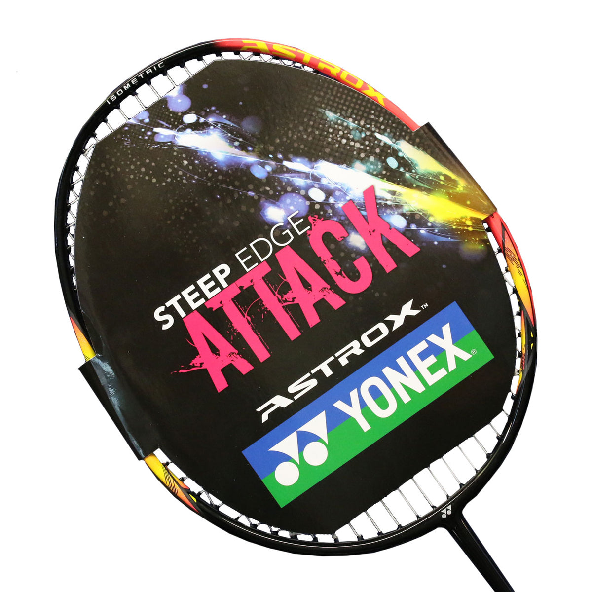 Yonex Astrox E13 羽毛球拍上弦（黑色/亮红色）