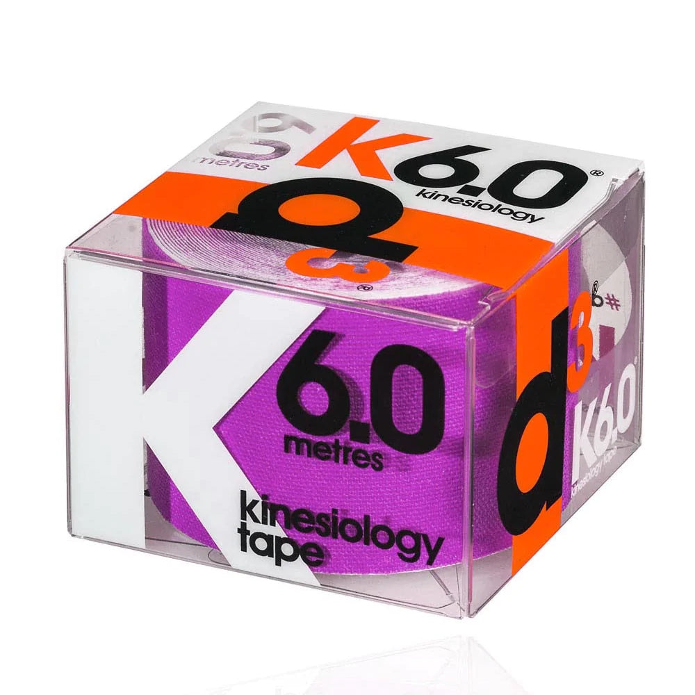 D3 Kinesiology Tape K6.0 50mm x 6m PURPLE