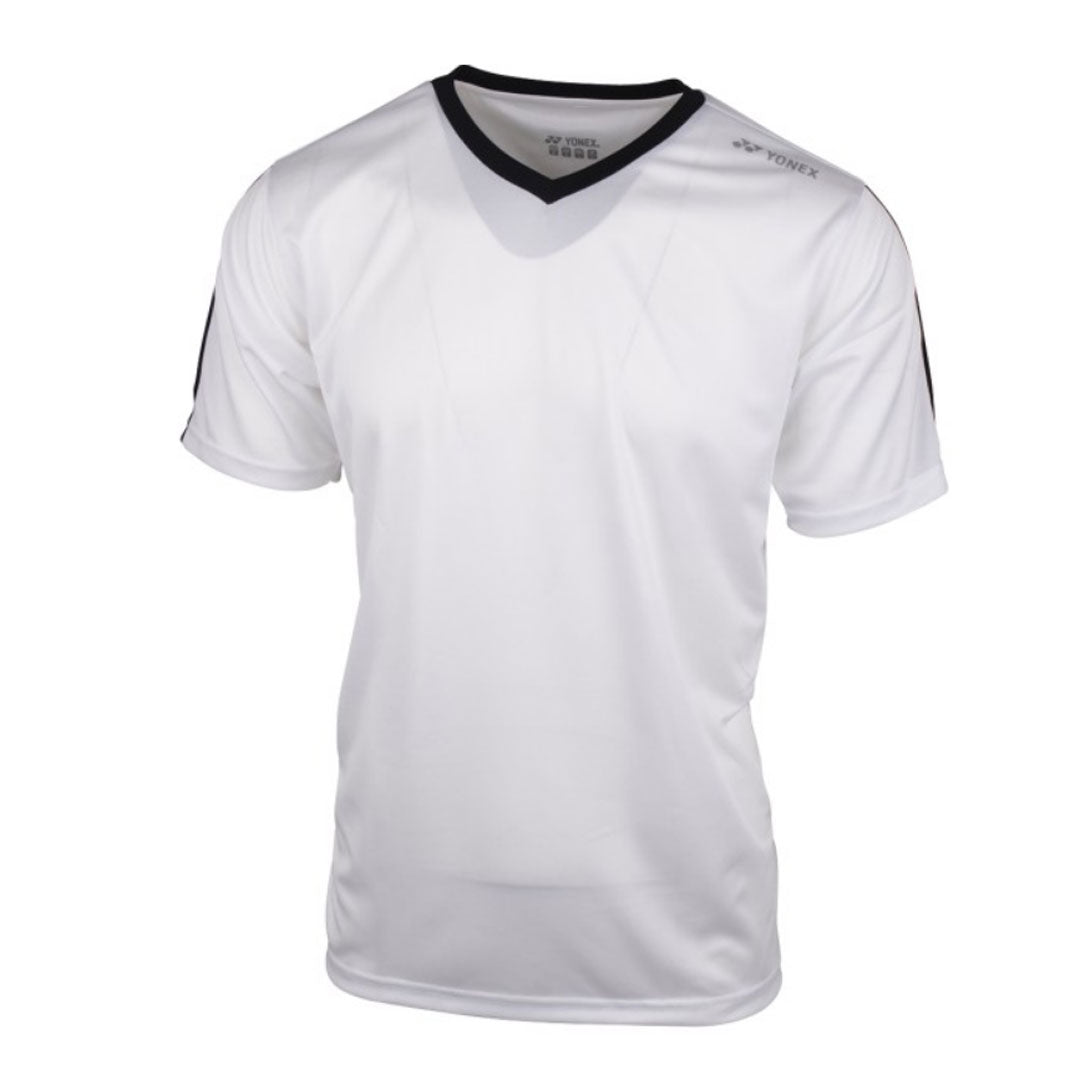 Yonex YTM3 男士 T 恤（白色）
