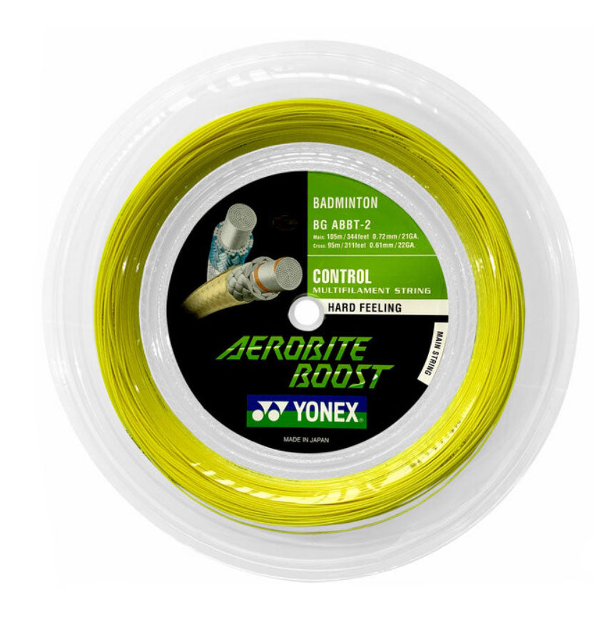 Yonex Aerobite Boost 弦（200 米卷线器）