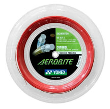 Yonex Aerobite String (200m Reel) White/Red